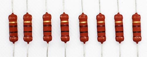 100 Ohm resistors